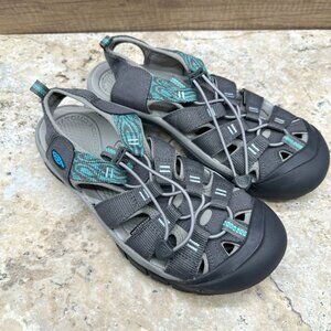 Keen Sandals Womens Size 10 Gray Newport H2 Outdoor Hiking Waterproof